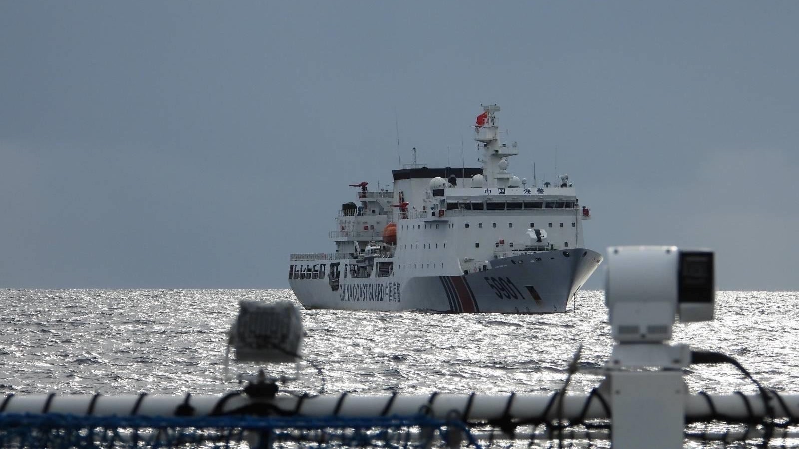 Marcos says Phl can't drive away China's largest coast guard, vows to defend maritime rights
